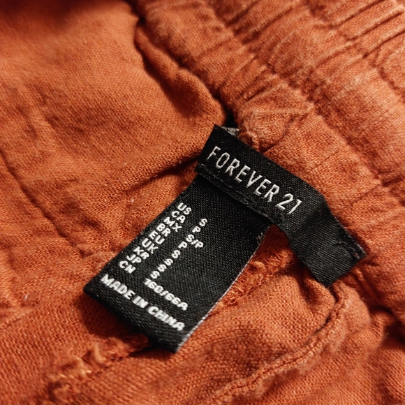 Rust Orange Shorts - Picture 3 of 9